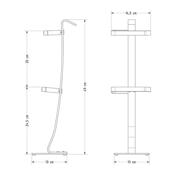 Imagem de Porta Papel Higiênico De Chão Branco Lux