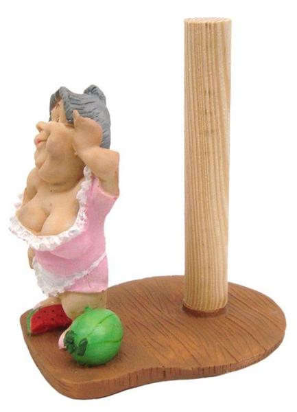 Porta Papel Toalha Grande Modelo Mulher - Decore Casa Imagem de Porta Papel Toalha Grande Modelo Mulher - Decore Casa