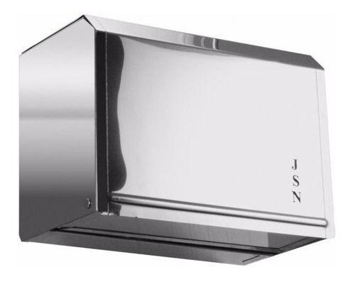Porta Papel Toalha Inox Toalheiro Folhas Inter Folhadas M1i - JSN Imagem de Porta Papel Toalha Inox Toalheiro Folhas Inter Folhadas M1i