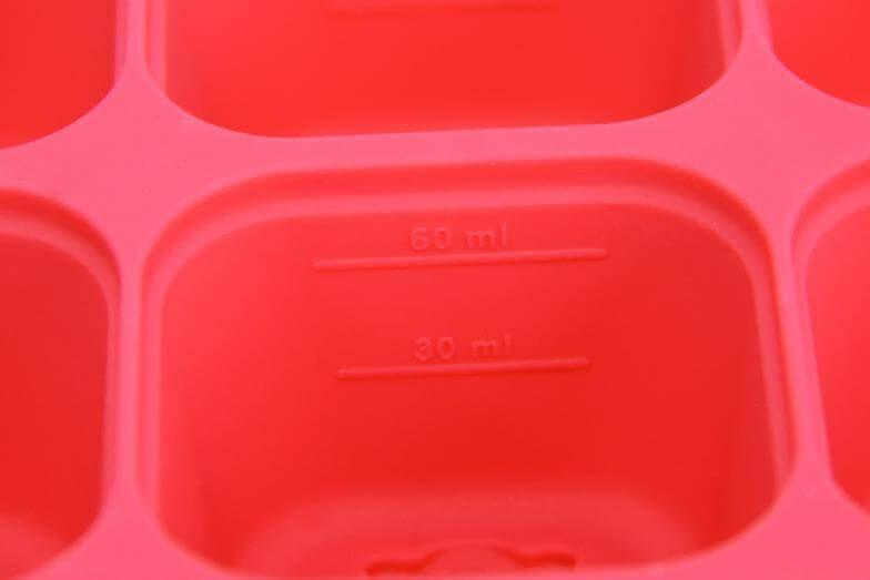 Porta Papinha de Silicone com Tampa 6 Cubos (60ml) Leão - Marcus & Marcus Imagem de Porta Papinha de Silicone com Tampa 6 Cubos (60ml) Leão - Marcus & Marcus