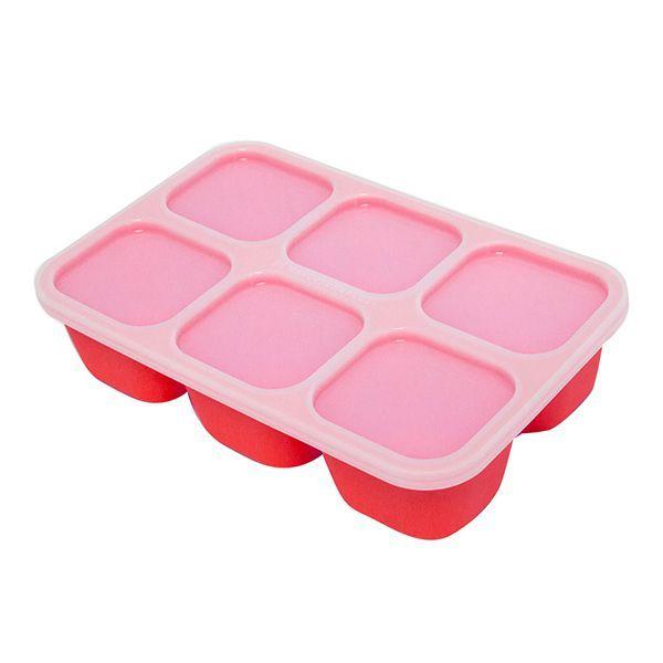 Porta Papinha de Silicone com Tampa 6 Cubos (60ml) Leão - Marcus & Marcus Imagem de Porta Papinha de Silicone com Tampa 6 Cubos (60ml) Leão - Marcus & Marcus