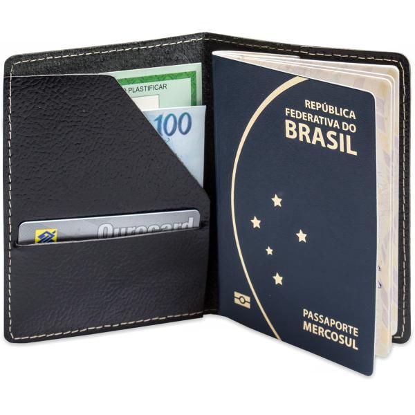 Imagem de Porta Passaporte em Couro Artlux 950