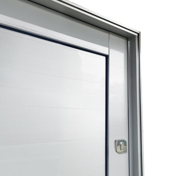 Imagem de Porta Pivotante Lambril com Puxador Lado Direito Elite 216x100 Branco