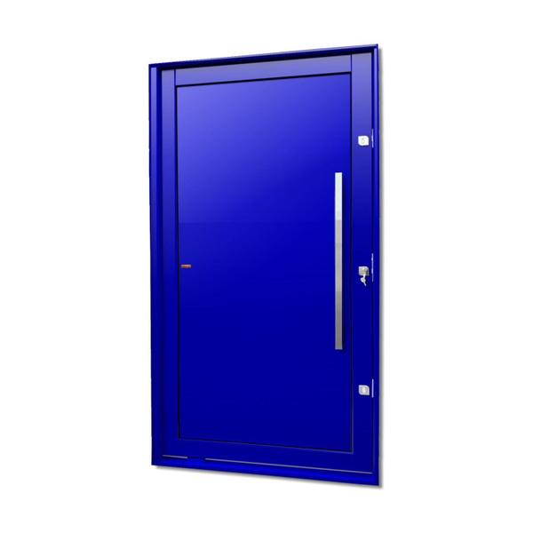 Imagem de Porta Pivotante Lambril com Puxador Lado Direito Elite 240x130 Azul