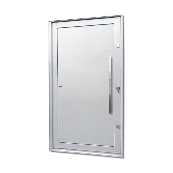 Imagem de Porta Pivotante Lambril com Puxador Lado Direito Elite 240x150 Branco