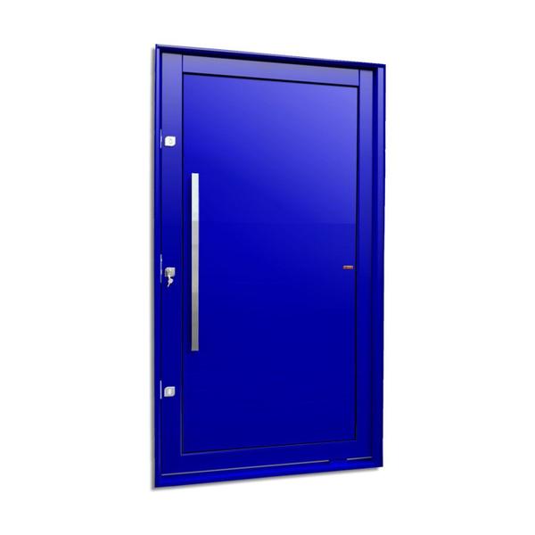 Imagem de Porta Pivotante Lambril com Puxador Lado Esquerdo Elite 216x100 Azul