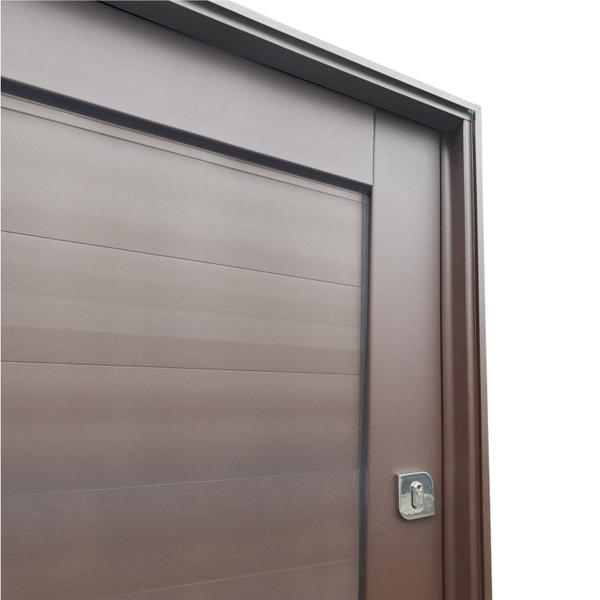 Imagem de Porta Pivotante Lambril com Puxador Lado Esquerdo Elite 240cmx150cm Corten