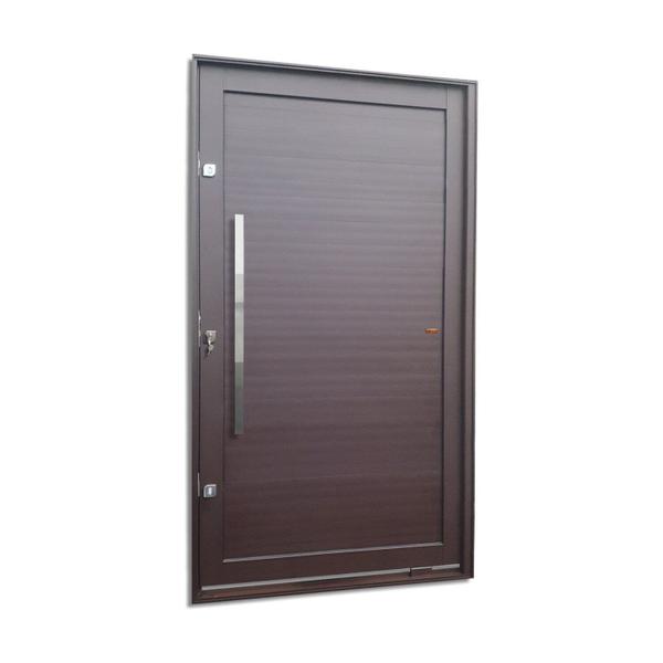 Imagem de Porta Pivotante Lambril com Puxador Lado Esquerdo Elite 240cmx150cm Corten