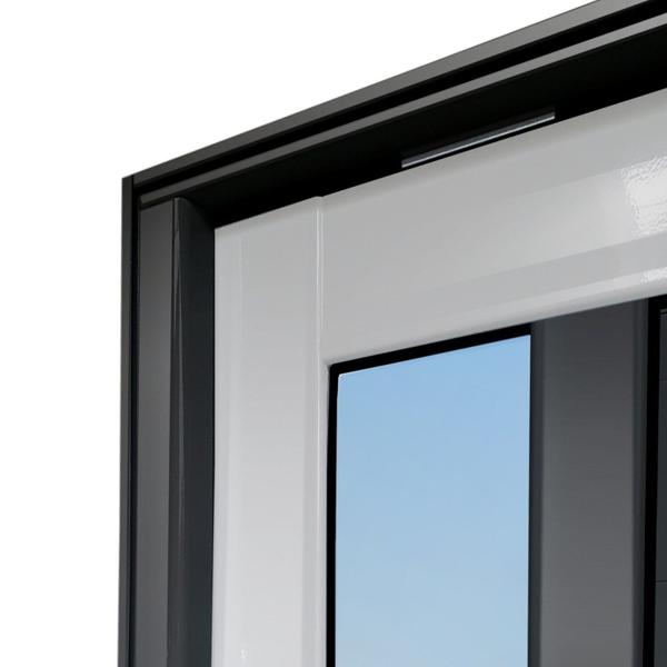 Porta Pivotante Lambril Miraggio com Puxador Lado Direito Elite 216x120 - Brimak Imagem de Porta Pivotante Lambril Miraggio com Puxador Lado Direito Elite 216x120