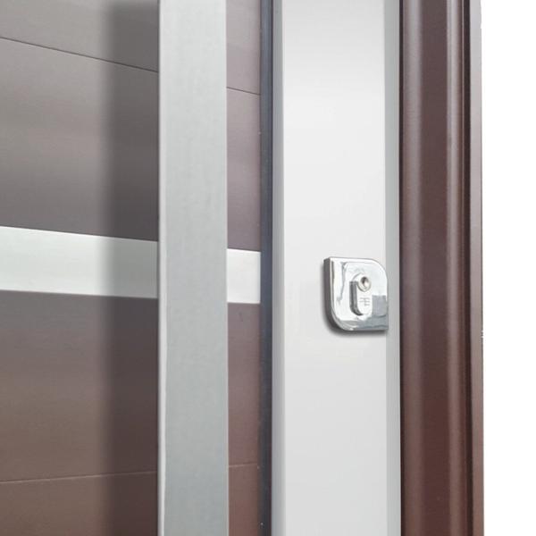 Imagem de Porta Pivotante Lambril Miraggio com Puxador Lado Direito Elite 216x130