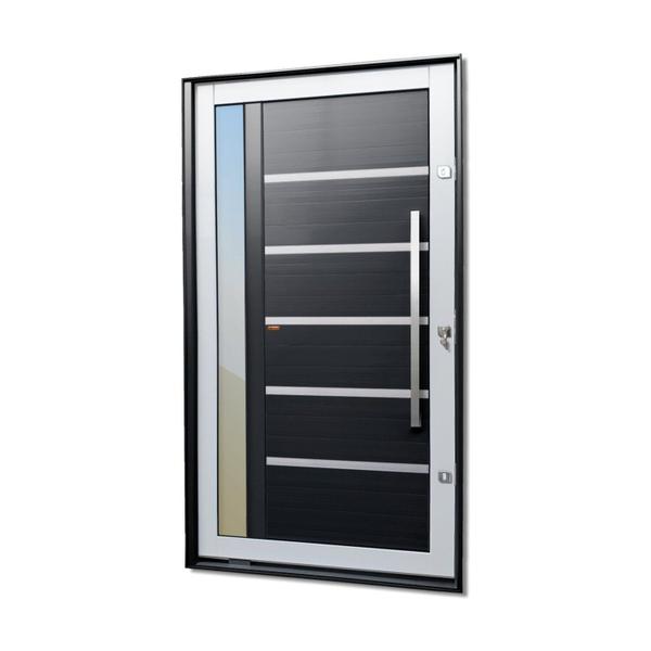 Porta Pivotante Lambril Miraggio com Puxador Lado Direito Elite 216x150 - Brimak Imagem de Porta Pivotante Lambril Miraggio com Puxador Lado Direito Elite 216x150