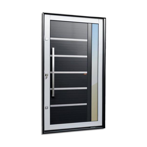 Imagem de Porta Pivotante Lambril Miraggio com Puxador Lado Esquerdo Elite 240x120