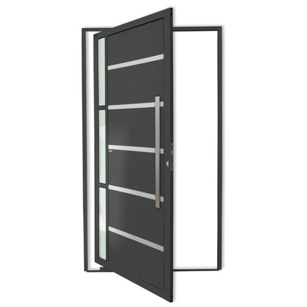 Imagem de Porta Pivotante Lambril Miraggio com Puxador Super 210cm x 120cm Brimak