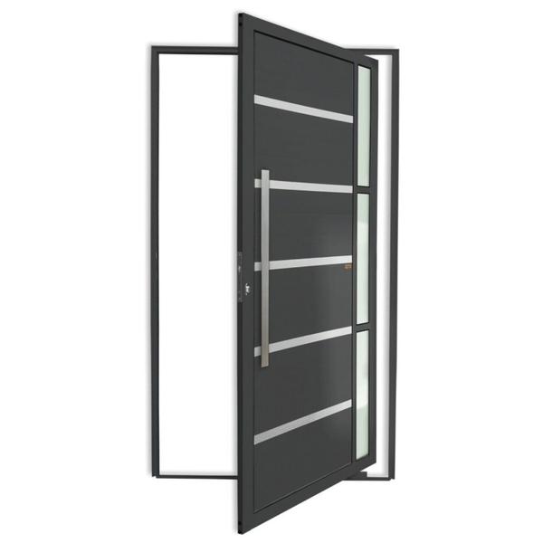 Imagem de Porta Pivotante Lambril Miraggio com Puxador Super 210cm x 120cm Brimak