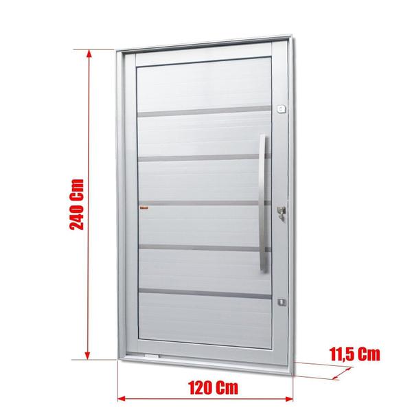 Imagem de Porta Pivotante Lambril Premium com Puxador Lado Direito Elite 240x120