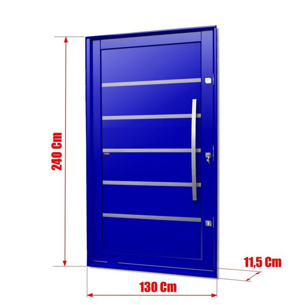 Imagem de Porta Pivotante Lambril Premium com Puxador Lado Direito Elite 240x130