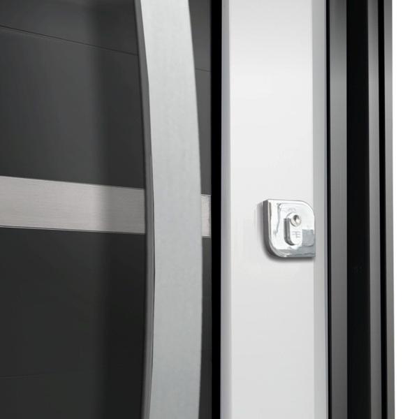 Imagem de Porta Pivotante Lambril Premium com Puxador Lado Esquerdo Elite 216x100