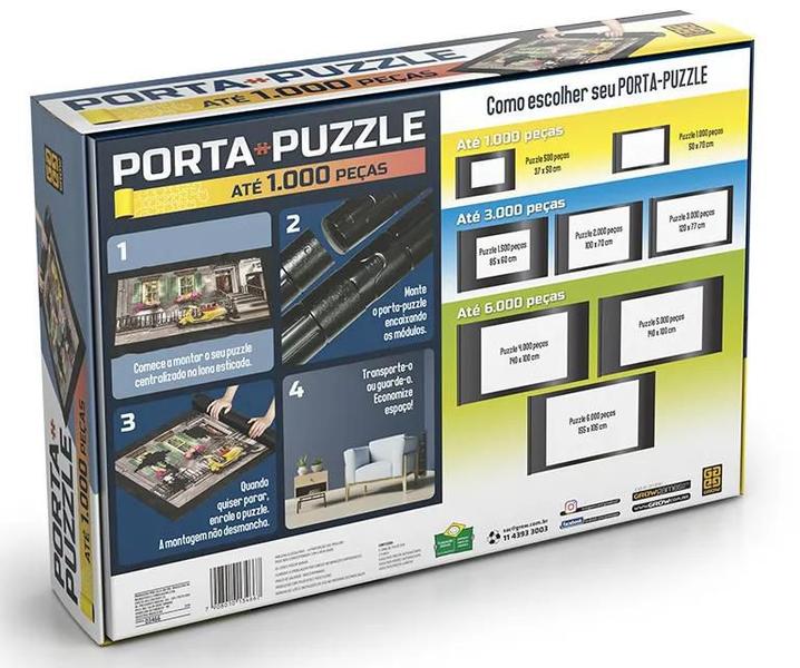 Imagem de Porta Puzzle Quebra Cabeça Até 1000 Peças Grow 03466