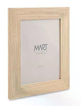 Porta retrato decorativo em mdf natural mart-15x20cm Imagem de Porta retrato decorativo em mdf natural mart-15x20cm