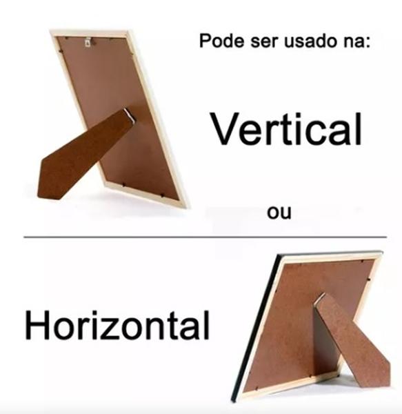 Imagem de Porta Retrato Moldura 20x25 Mesa ou Parede Hexagonal