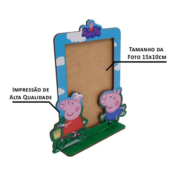 Imagem de Porta Retrato Vertical Infantil 15x10 Mdf Madeira Adesivado