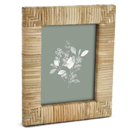 Imagem de PORTA RETRATOS EM MDF COM RATTAN NATURAL- 15X20cm MART