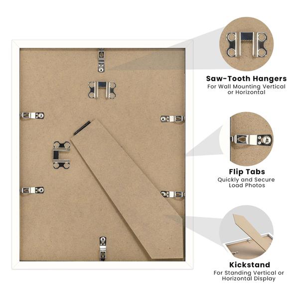 Imagem de Porta-retratos upsimples 8,5x11 Documento de certificado branco