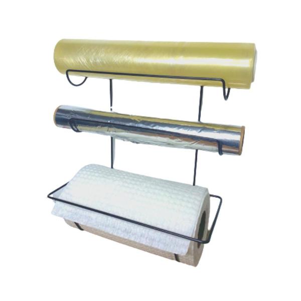 Porta Rolos Triplo Papel Toalha Papel Aluminio Papel Filme - Csk Aramados Imagem de Porta Rolos Triplo Papel Toalha Papel Aluminio Papel Filme