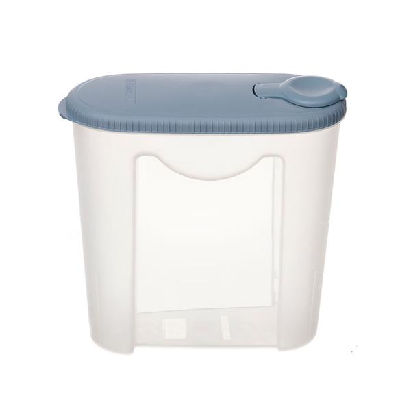 Imagem de Porta Sabão com Dosador Plástico Azul/Transparente 1kg Hydrus Sanremo