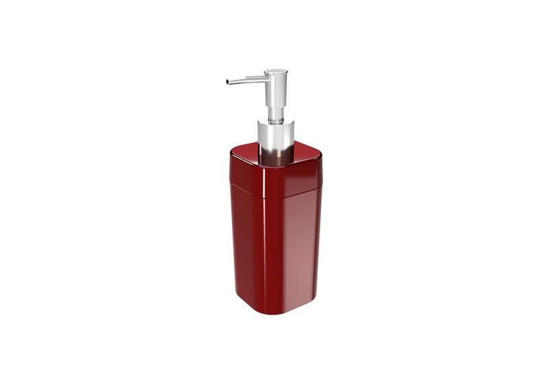 Imagem de Porta Sabonete liquido 290ml Splash vermelho- Coza