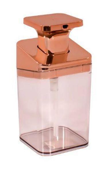 Imagem de Porta Sabonete Líquido 400ml Slim UZ - Rose Gold