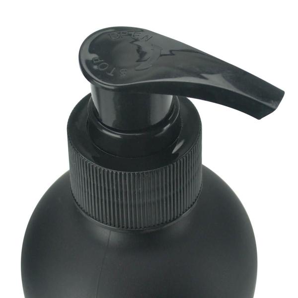 Imagem de Porta Sabonete Liquido De Vidro Preto Pump 250Ml