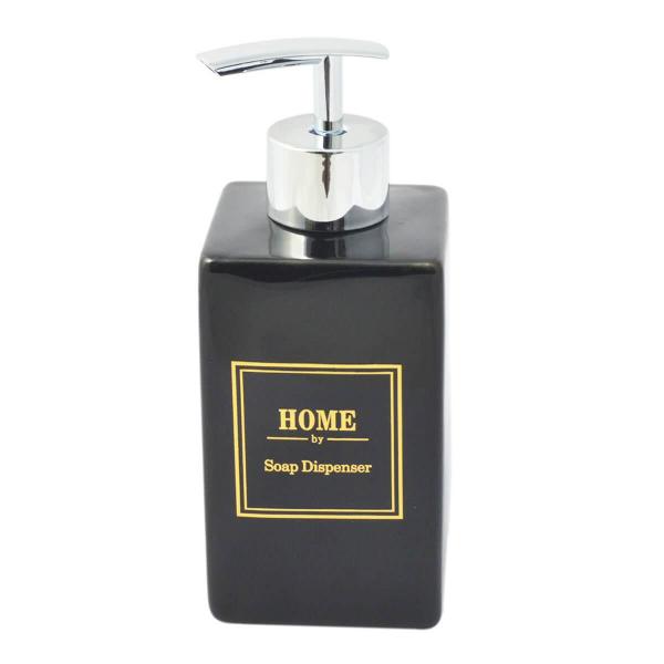 Imagem de Porta Sabonete Líquido Dispenser Porcelana 380Ml Quadrado