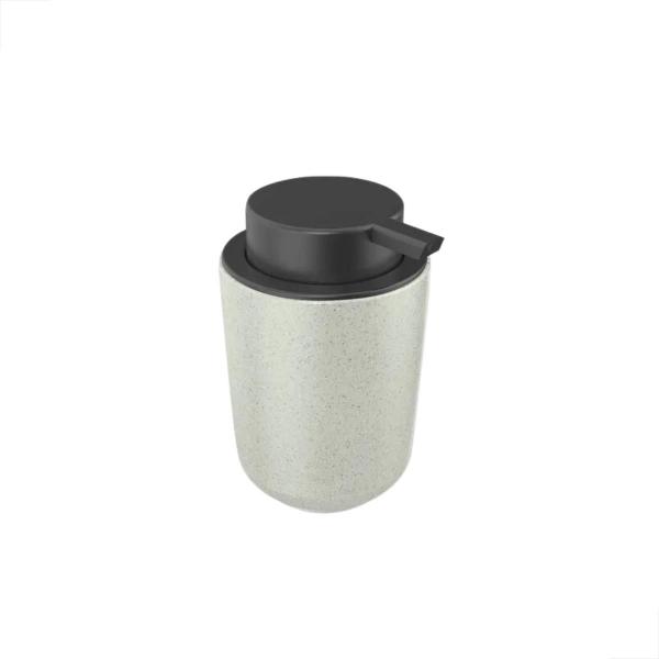 Porta Sabonete Liquido Marmorizado 250ml Osaka Branco Ou Imagem de Porta Sabonete Liquido Marmorizado 250ml Osaka Branco Ou
