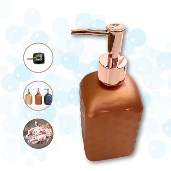 Imagem de Porta Sabonete Líquido P/ Lavabo Rose 500ml 