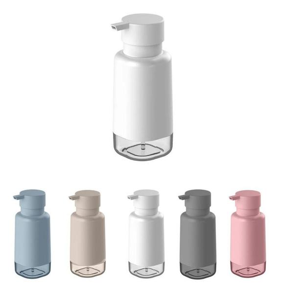 Porta Sabonete Líquido Para Banheiro 500ml Dual Ou Imagem de Porta Sabonete Líquido Para Banheiro 500ml Dual Ou