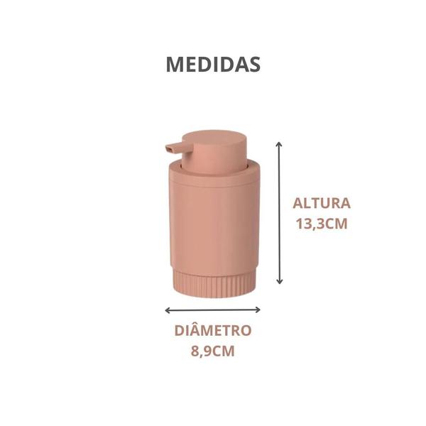 Imagem de Porta Sabonete Liquido Pump Banheiro Laranja Mineiro Ou