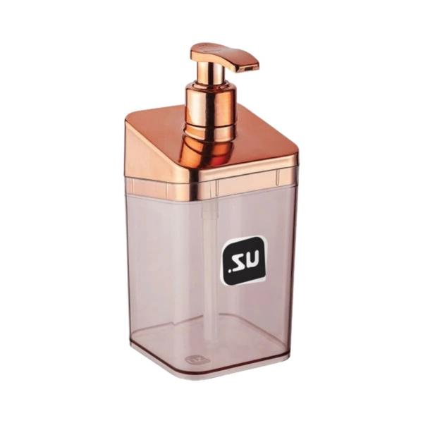 Porta Sabonete Líquido Slim de Plástico Moderno Banheiro Pia - Uz Utilidades Imagem de Porta Sabonete Líquido Slim de Plástico Moderno Banheiro Pia