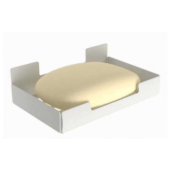 Porta Sabonete Para Banheiro Saboneteira Adesivo Branco ELG - HomeFull Imagem de Porta Sabonete Para Banheiro Saboneteira Adesivo Branco ELG