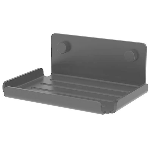 Porta Sabonete Saboneteira De Parede Cinza Escuro Future - Future Industria Metalurgica L Imagem de Porta Sabonete Saboneteira De Parede Cinza Escuro Future