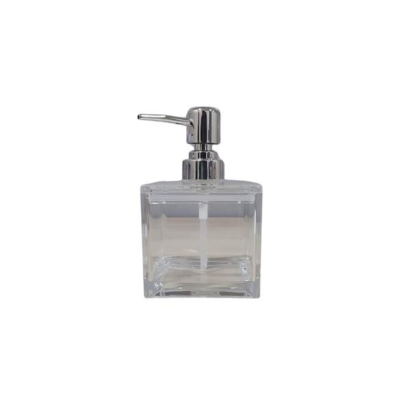 Porta Sabonete Square Clear 375ML BH24087 MIMO Imagem de Porta Sabonete Square Clear 375ML BH24087 MIMO