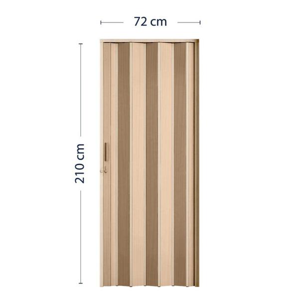 Imagem de Porta Sanfonada de PVC 210x72cm Plastporta BCF