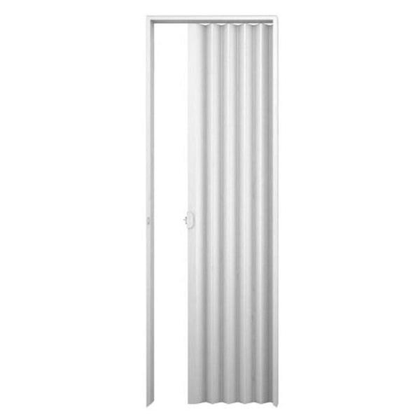 Imagem de Porta Sanfonada Interna PVC Plasbil, Branco, 210 x 70 cm