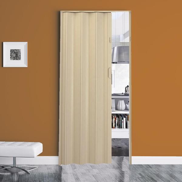 Imagem de Porta Sanfonada Pvc 0,84x2,10 Multilit bege