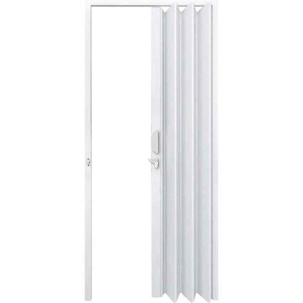 Imagem de Porta Sanfonada PVC 210x70cm Branca - 400136 - FORTLEV