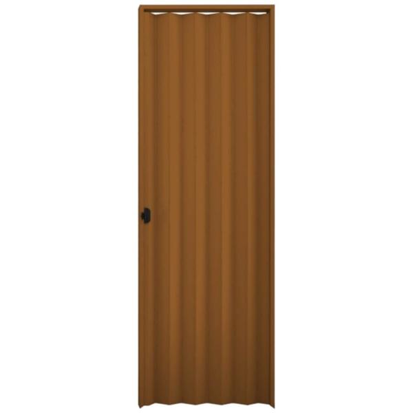 Porta Sanfonada PVC Mogno 2,10x80cm - 821.6 - PLASBIL Imagem de Porta Sanfonada PVC Mogno 2,10x80cm - 821.6 - PLASBIL