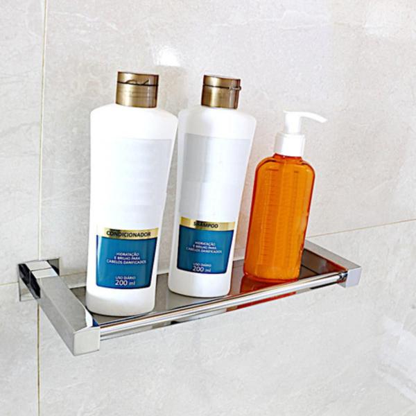 Imagem de Porta Shampoo 30 Cm Inox 304 Ref: Qred4017