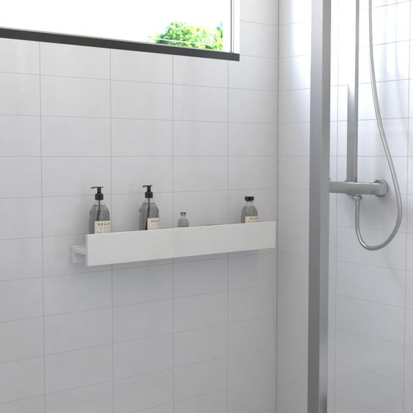 Imagem de Porta Shampoo Linear 80cm Venturi Branco Standard