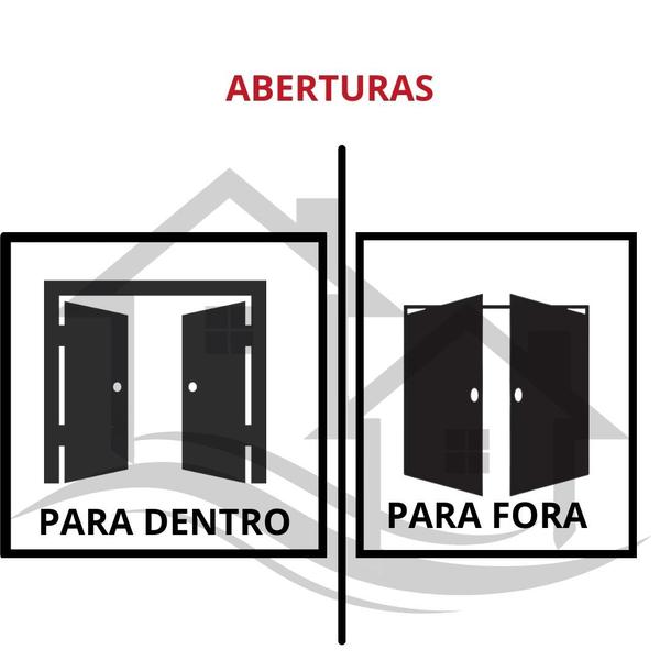 Imagem de Porta social  dupla 210x150 branco abrir pra fora