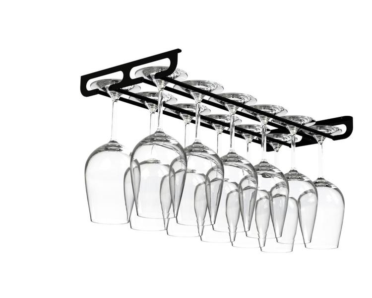 Porta taças com fixação no teto para 12 taças - Adegas Elegance Imagem de Porta taças com fixação no teto para 12 taças
